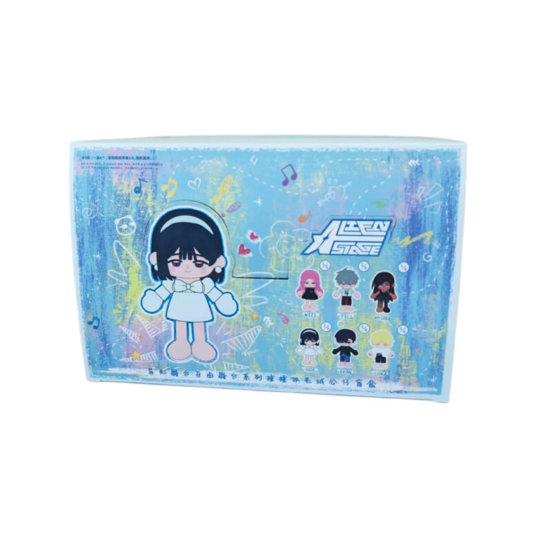 July XYZMOB new irregular stage free stage punch-body plush pendant, a best-selling blind box pendant