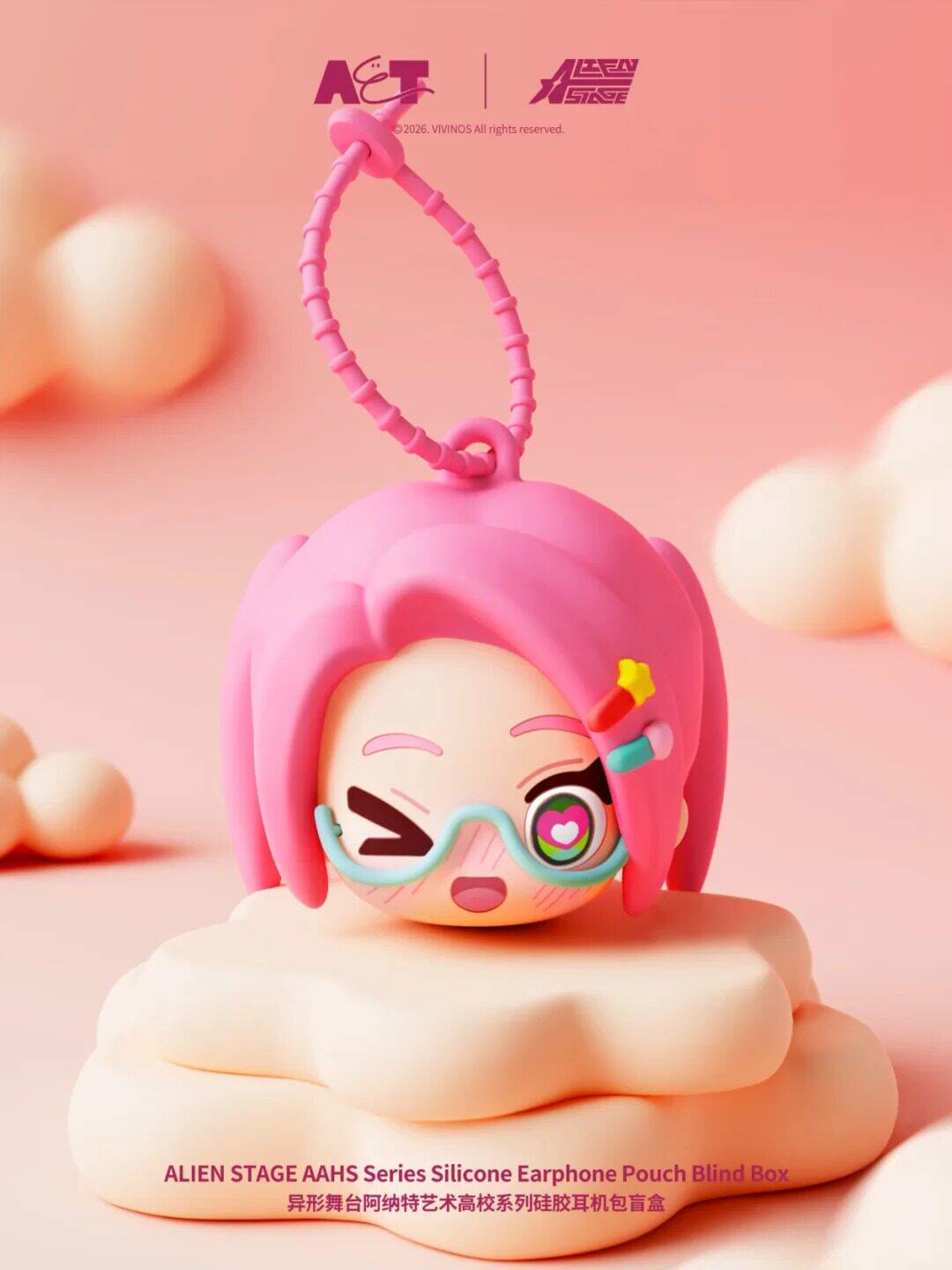 July XYZMOB Official Special-Shaped Stage Free Stage Series Headphone Bag Blind Box Pendant Accessories Girls' Gift