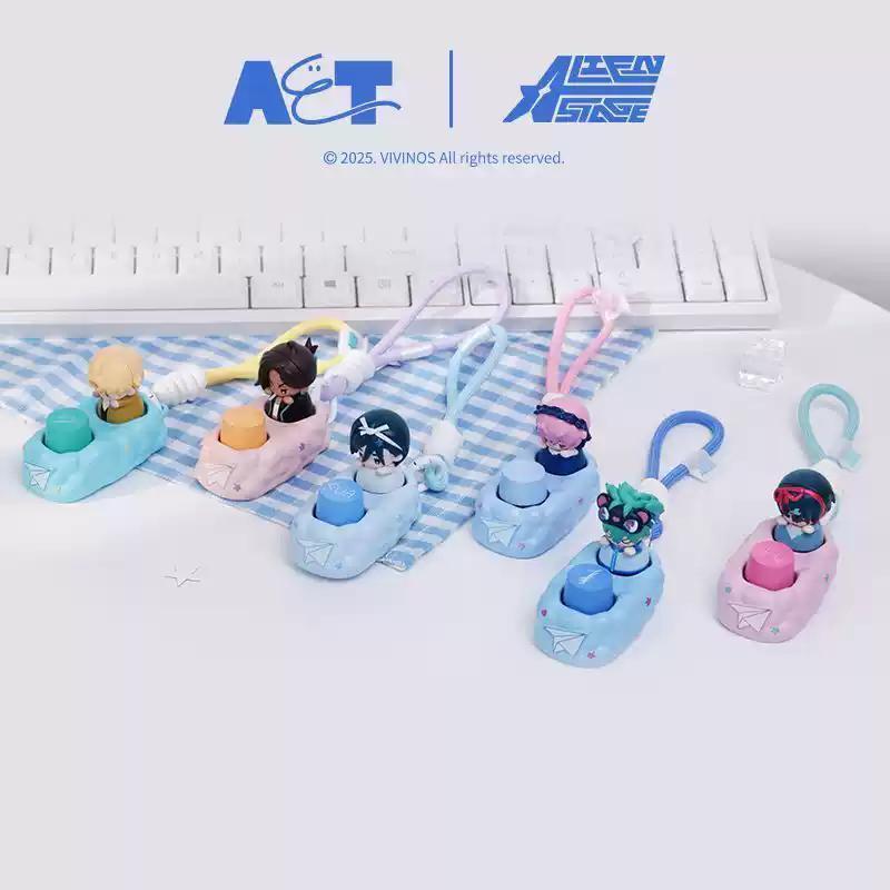 XYZMOB special-shaped stage series mechanical keyboard keycap blind box single keyboard cap peripheral two-dimensional keycap