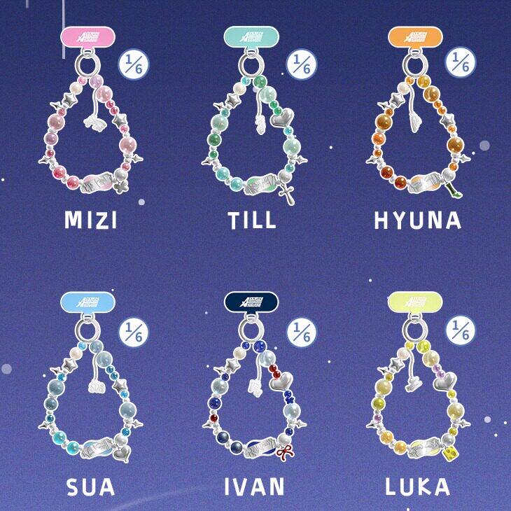 Authentic ALIEN STAGE blindbox in stock, irregular stage rabbit phone chain blind box, trendy merchandise