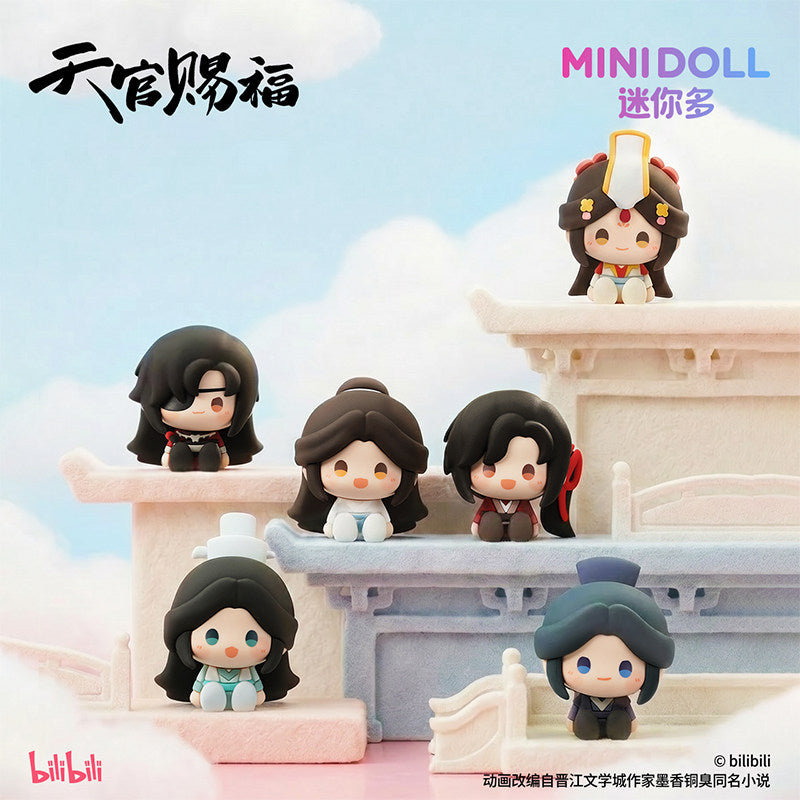 minidoll Mini Multi-Day Official Blessing Thought Blossom Series Mini Sitting Arrangement Blind Box Official Edition