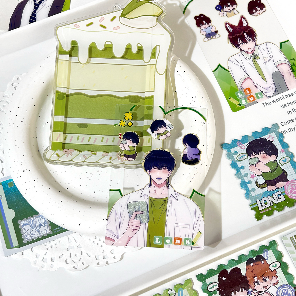 [Look at the official] lying puppy love letter series tear Polaroid blind bag Hurry up and see the genuine peripherals