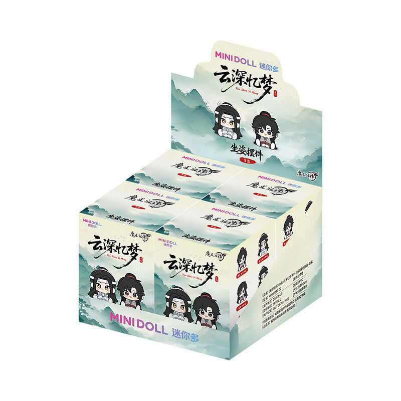 minidoll Minidoll Modao Zushi animation Yunshen Yimeng sitting pose ornament blind box anime merchandise authentic