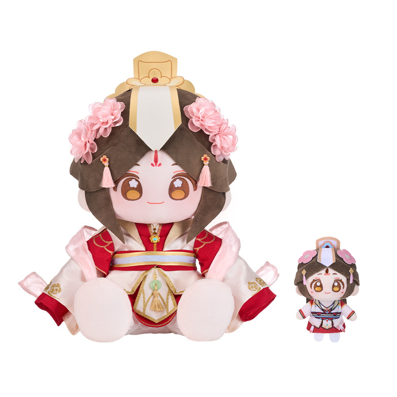 minidoll mini multi-heavenly official blessing peripheral auspicious velvet series sitting doll prince is happy to be sensible