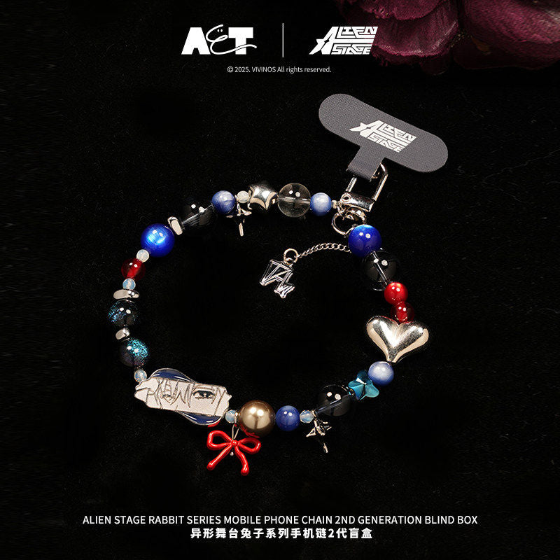 Authentic ALIEN STAGE blindbox in stock, irregular stage rabbit phone chain blind box, trendy merchandise