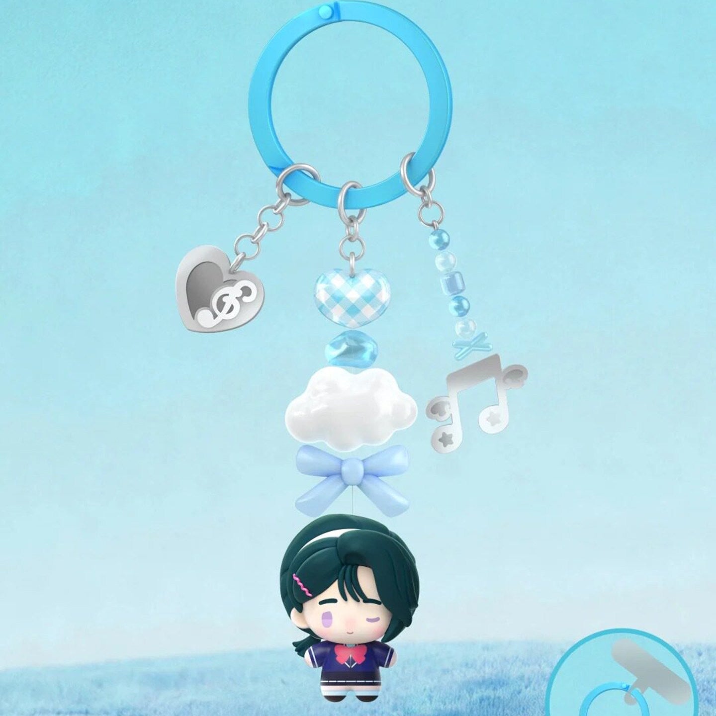 July: XYZMOB Irregular Stage New Anat Art College Rice Grain Hanging Chain Popular Hit Blind Box Pendant