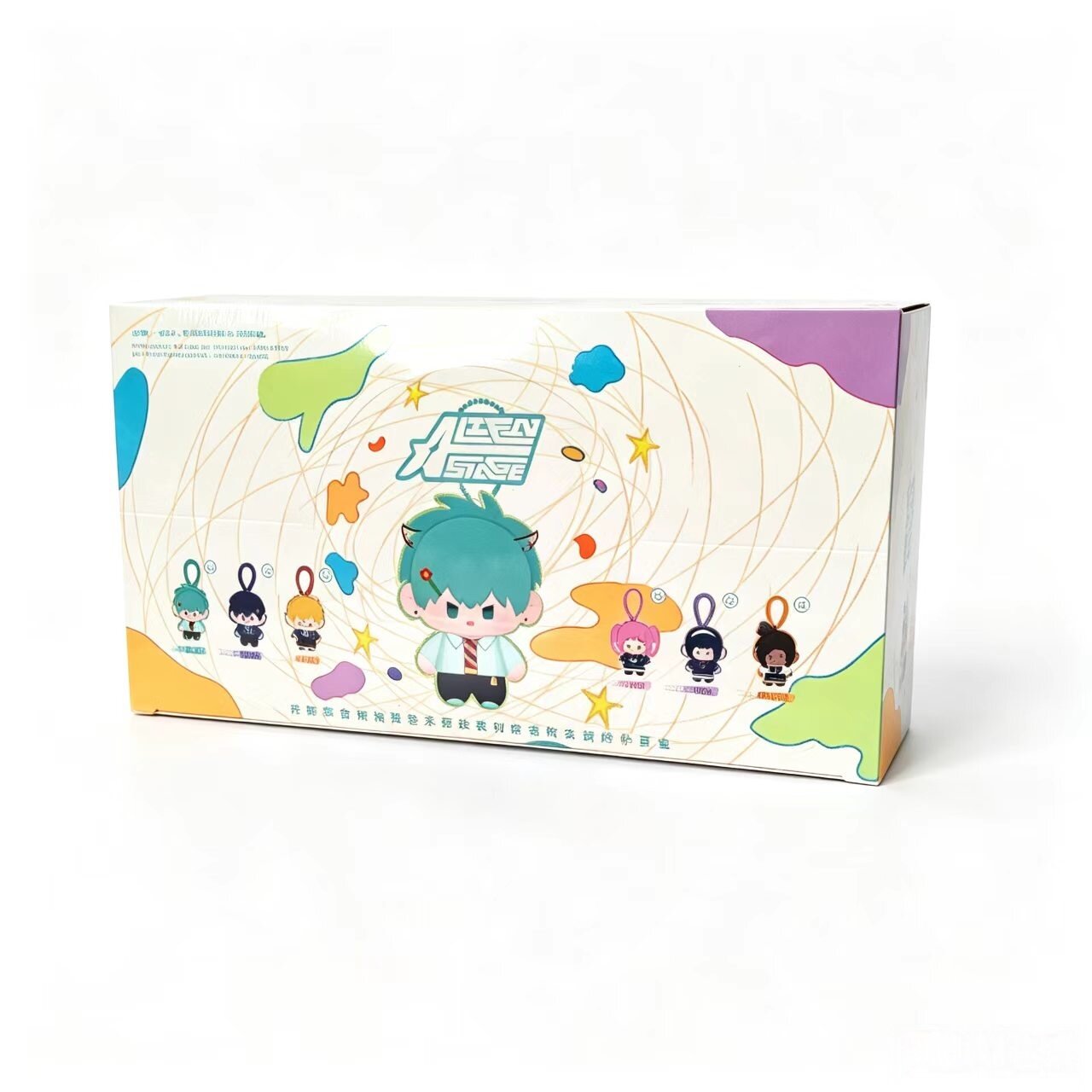 July XYZMOB new irregular stage Anat Art High School Nunu style figurines hit blind box pendant