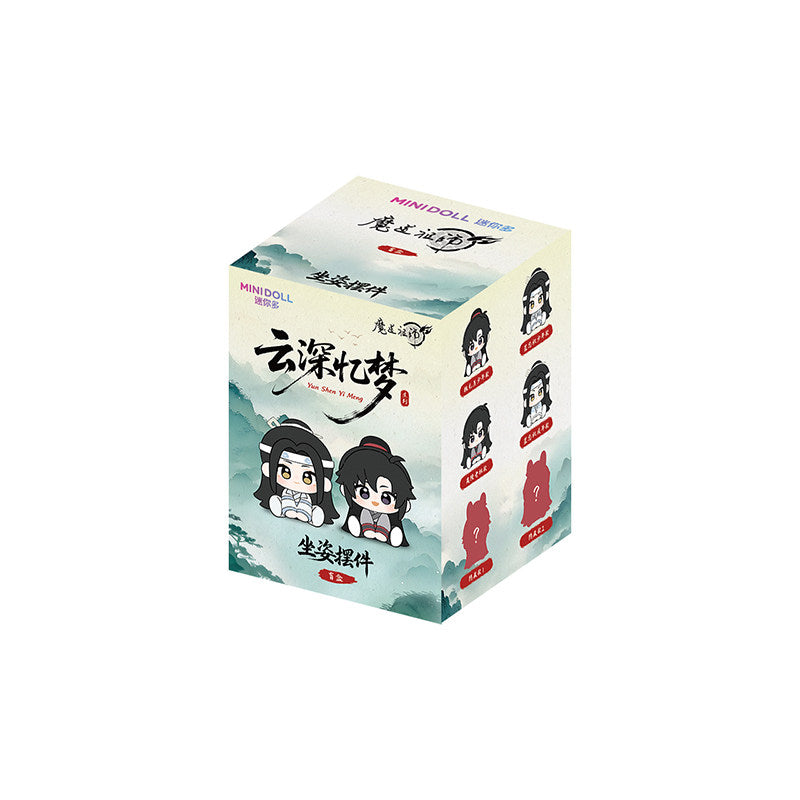 minidoll Minidoll Modao Zushi animation Yunshen Yimeng sitting pose ornament blind box anime merchandise authentic