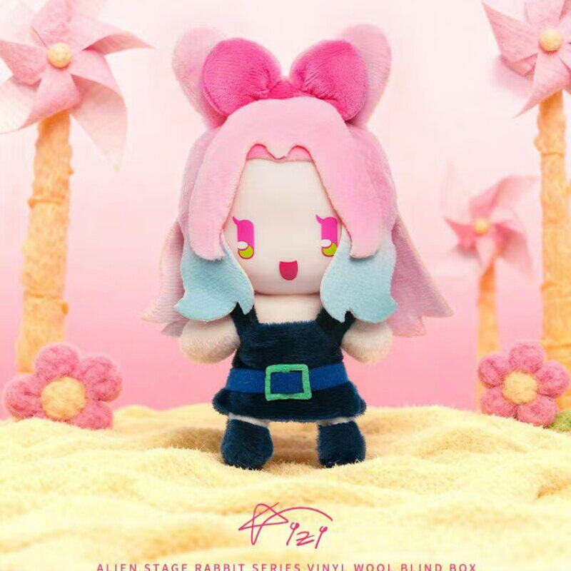 Authentic ALIEN STAGE blindbox in stock, irregular stage rabbit enamel plush blind box trendy toy merchandise