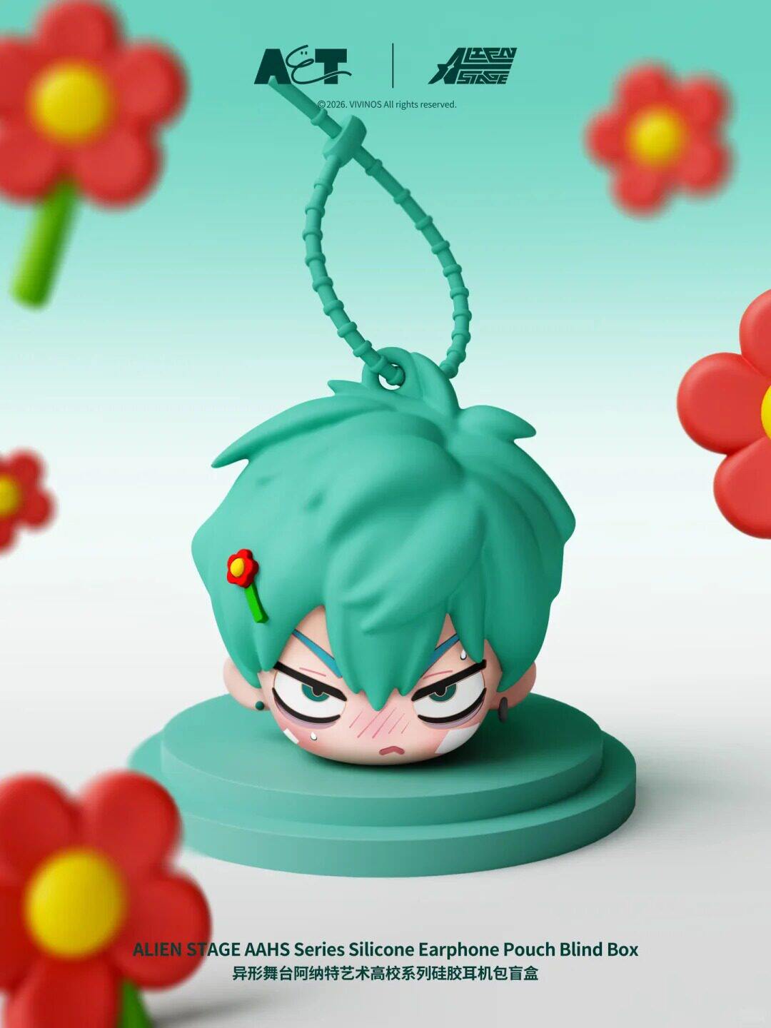 July XYZMOB Official Special-Shaped Stage Free Stage Series Headphone Bag Blind Box Pendant Accessories Girls' Gift