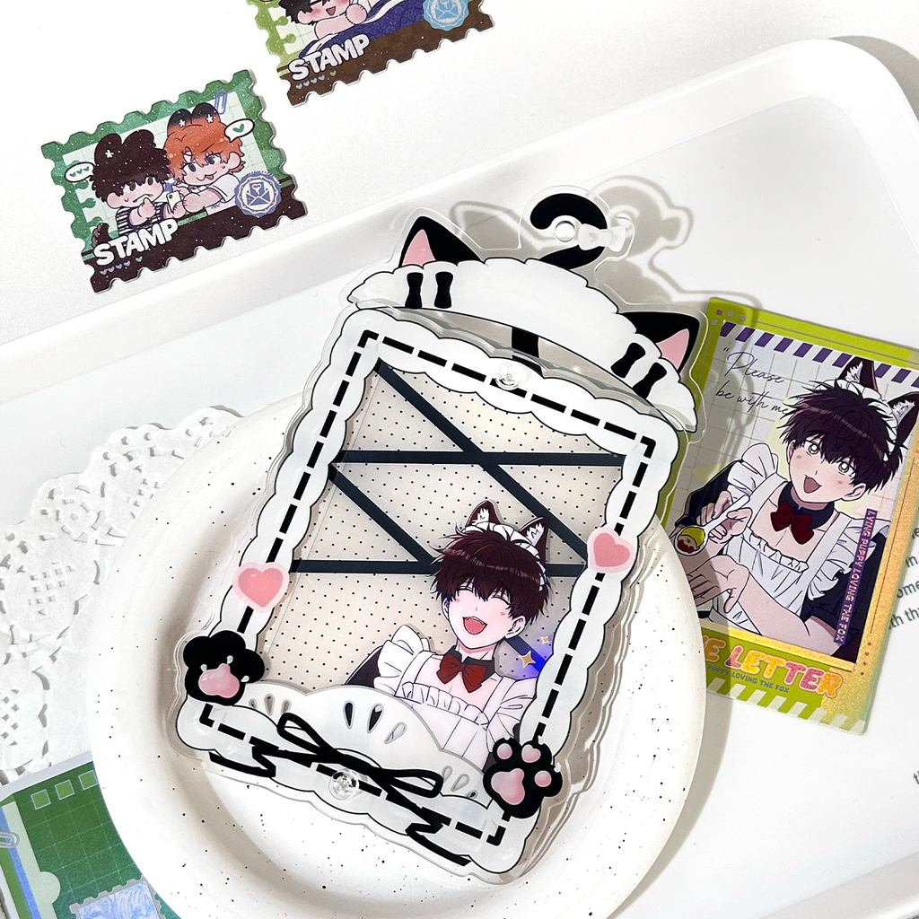 [Look at the official] lying puppy love letter series tear Polaroid blind bag Hurry up and see the genuine peripherals