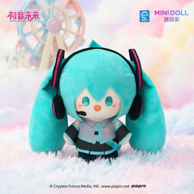 minidoll, Miniduo, Hatsune Miku Doll Paradise 2nd Generation Mini Bean Cub Plush Pendant, Anime Merchandise