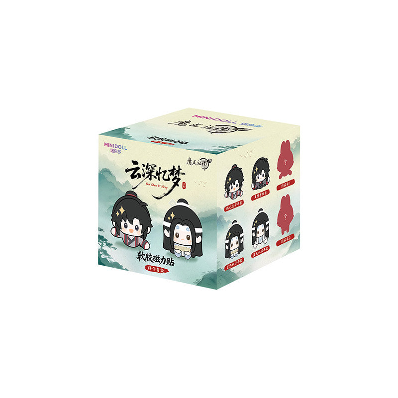 minidoll Minidoll Grandmaster of Magic Animation Cloud Deep Memory Dream soft rubber magnetic sticker ornament blind box fridge magnet
