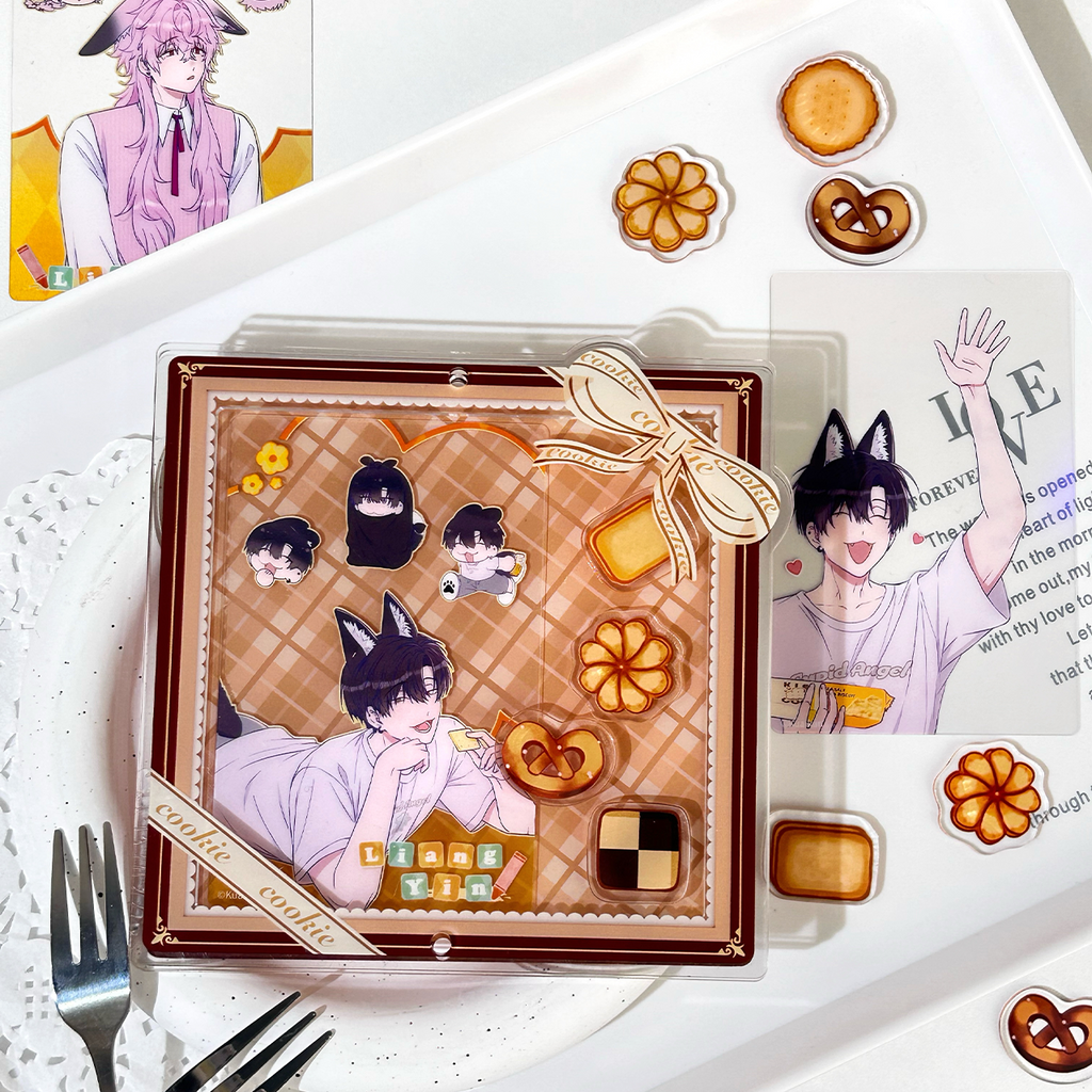 [Look at the official] lying puppy love letter series tear Polaroid blind bag Hurry up and see the genuine peripherals