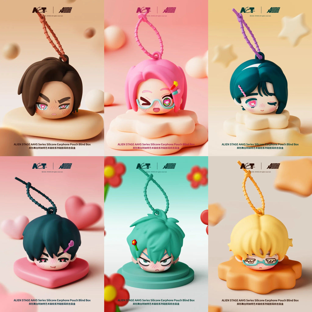 July XYZMOB Official Special-Shaped Stage Free Stage Series Headphone Bag Blind Box Pendant Accessories Girls' Gift