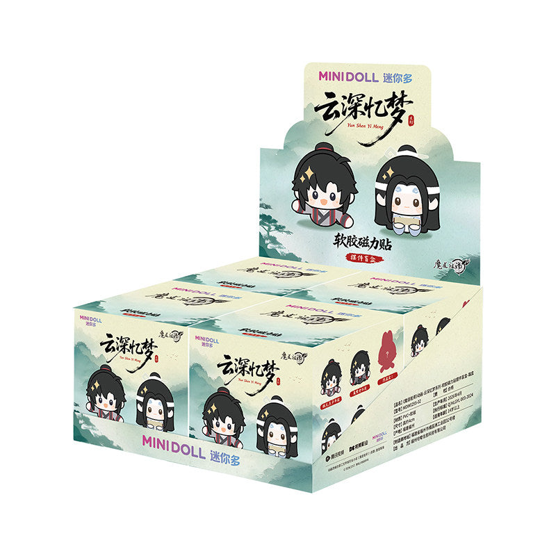 minidoll Minidoll Grandmaster of Magic Animation Cloud Deep Memory Dream soft rubber magnetic sticker ornament blind box fridge magnet