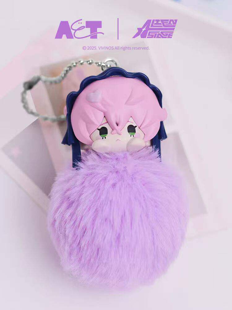 XYZ MOB Genuine Irregular Stage Plush Ball Pendant Blind Box Merchandise IVAN Plush Cute Bag Pendant Gift