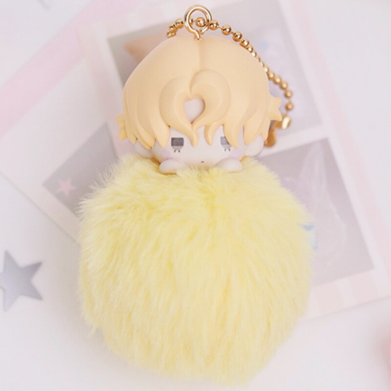 XYZ MOB Genuine Irregular Stage Plush Ball Pendant Blind Box Merchandise IVAN Plush Cute Bag Pendant Gift