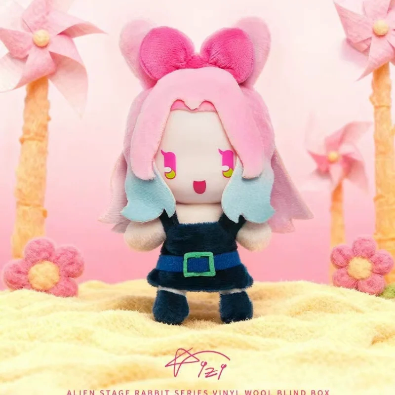 Authentic ALIEN STAGE blindbox in stock, irregular stage rabbit enamel plush blind box trendy toy merchandise