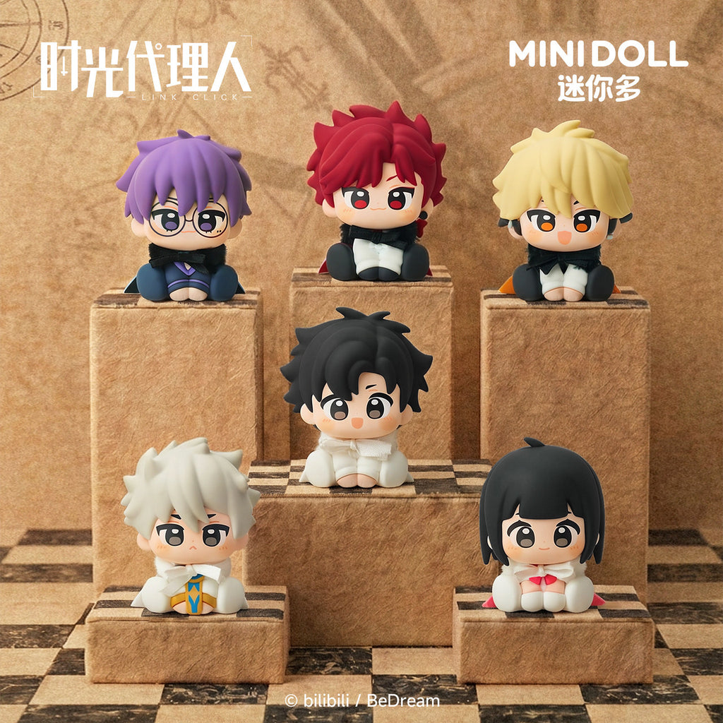 Minidoll Mini Multi-Time Agent Animation Merchandise Coronation Bell Blind Box Sitting Pose Ornament Official Authentic