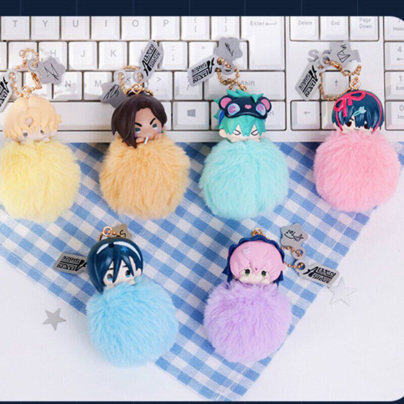 XYZ MOB Genuine Irregular Stage Plush Ball Pendant Blind Box Merchandise IVAN Plush Cute Bag Pendant Gift