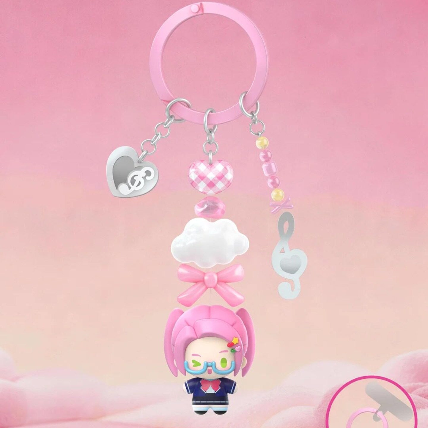 July: XYZMOB Irregular Stage New Anat Art College Rice Grain Hanging Chain Popular Hit Blind Box Pendant
