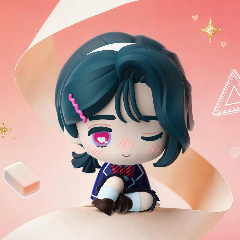 July new XYZMOB irregular stage Anat Art High School figurines trendy blind box peripheral accessories