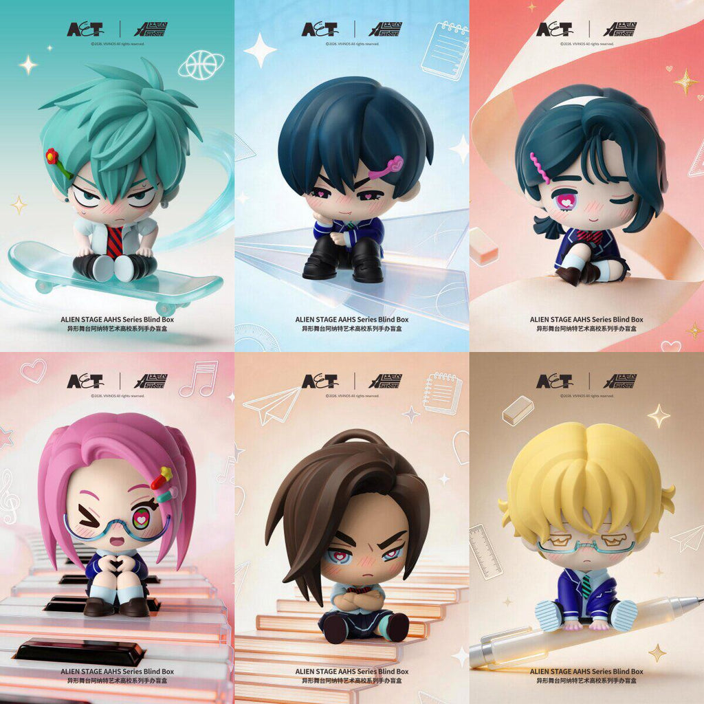 July new XYZMOB irregular stage Anat Art High School figurines trendy blind box peripheral accessories
