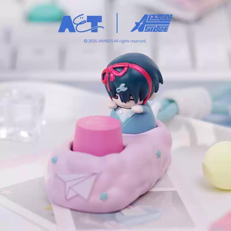 XYZMOB special-shaped stage series mechanical keyboard keycap blind box single keyboard cap peripheral two-dimensional keycap